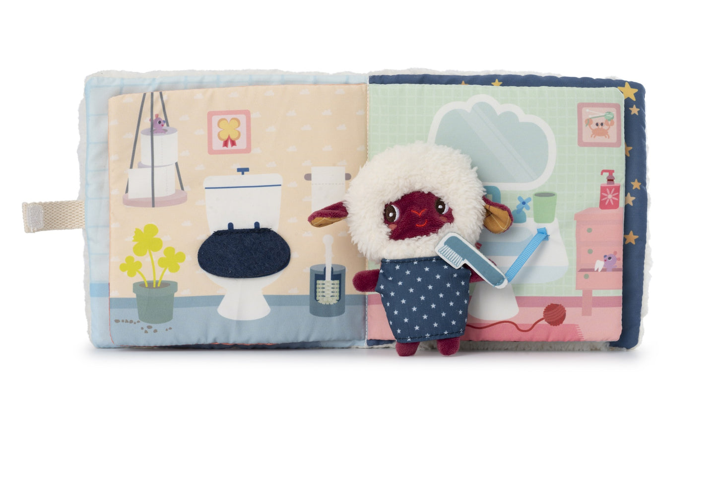 Lilliputiens Knuffelboekje "Slaap Zacht Yvon"