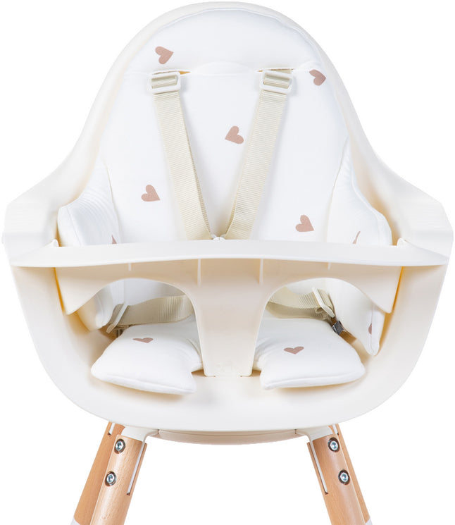Childhome Verkleinkussen voor eetstoel Evolu 2 Hearts