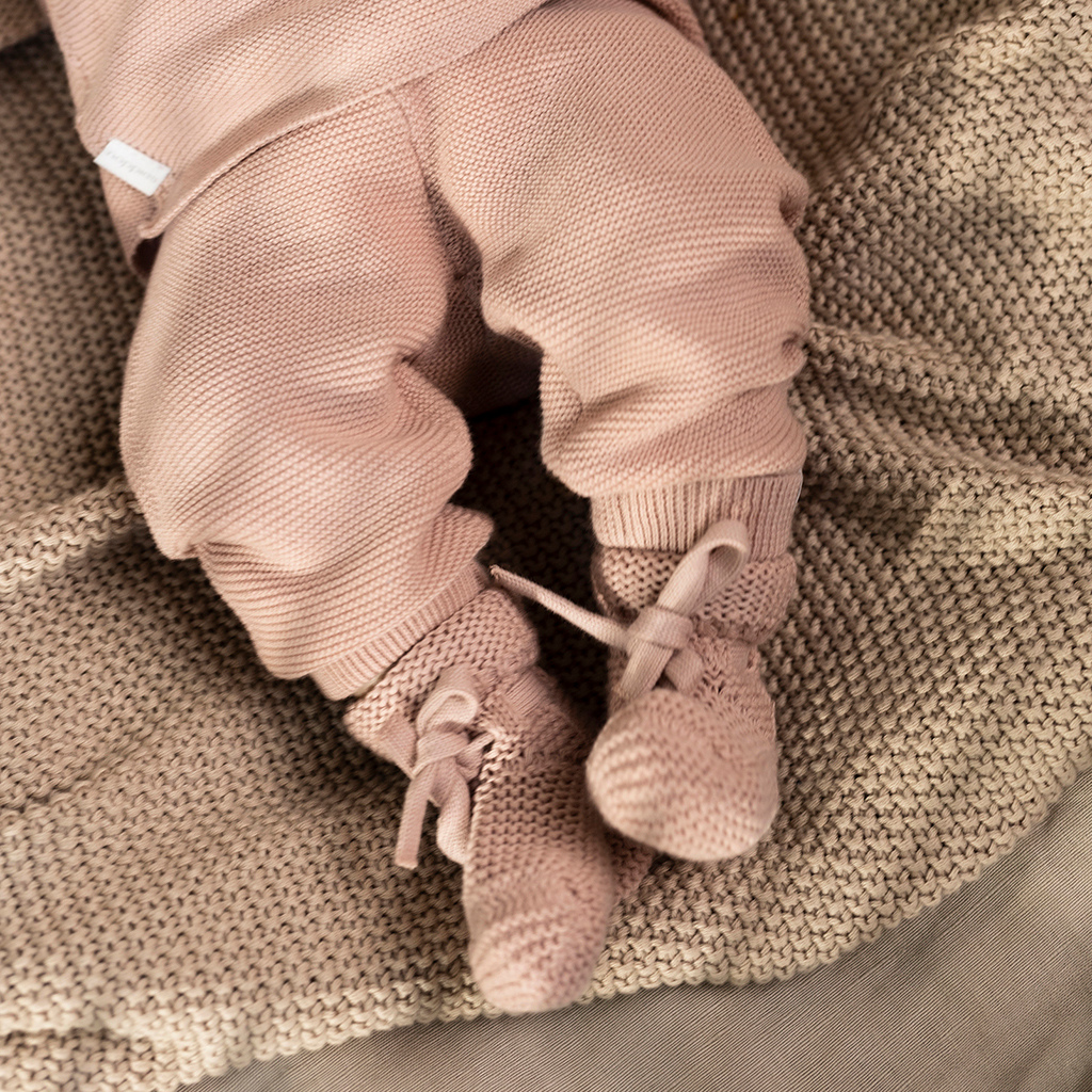 Noppies Paire de chaussettes Nelson 0 à 12 m Rose Smoke