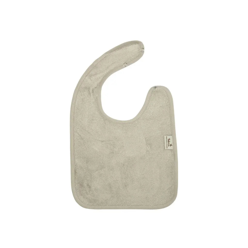 Timboo Slabbetje Bamboe Feather Grey