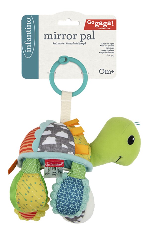 Infantino Jouet d'activités Go Gaga Mirror Pal Turtle
