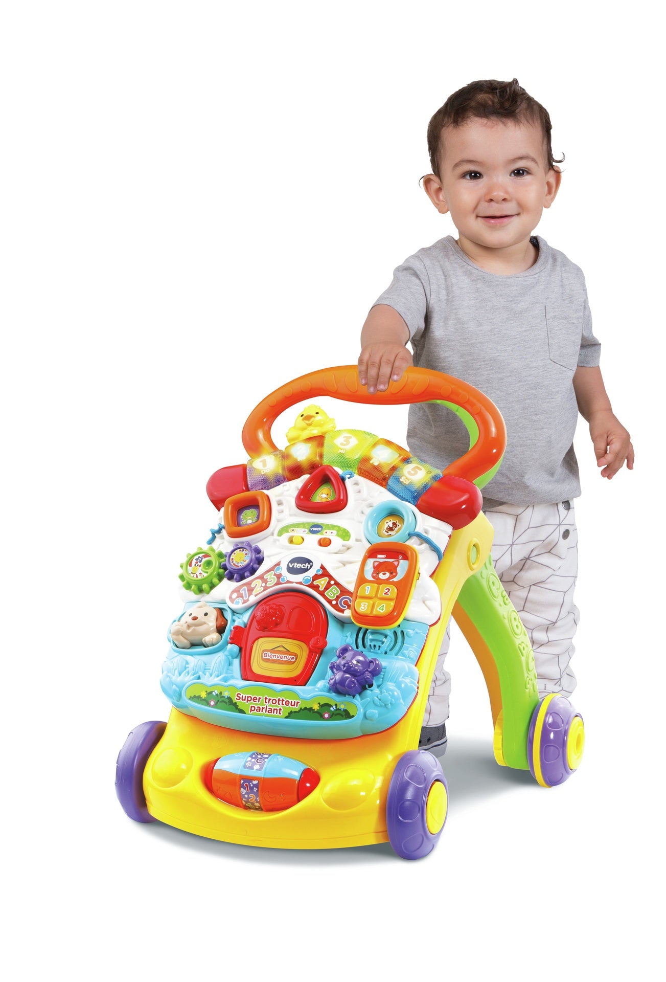 VTech Porteur-pousseur 2 en 1 Baby Walker FR