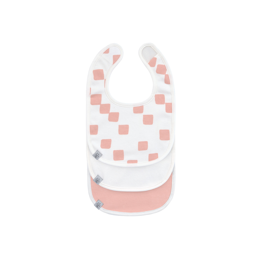 Lässig Bavoir Happy Fruits Peach - 3 pièces