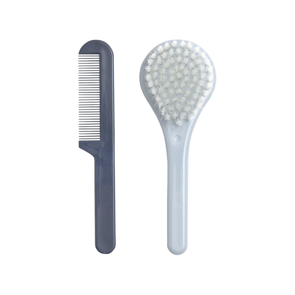 Luma Kam en borstel Iron Blue