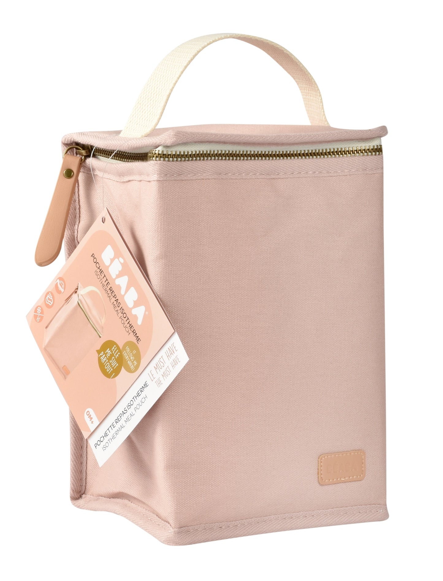 Béaba koeltas pastel roze