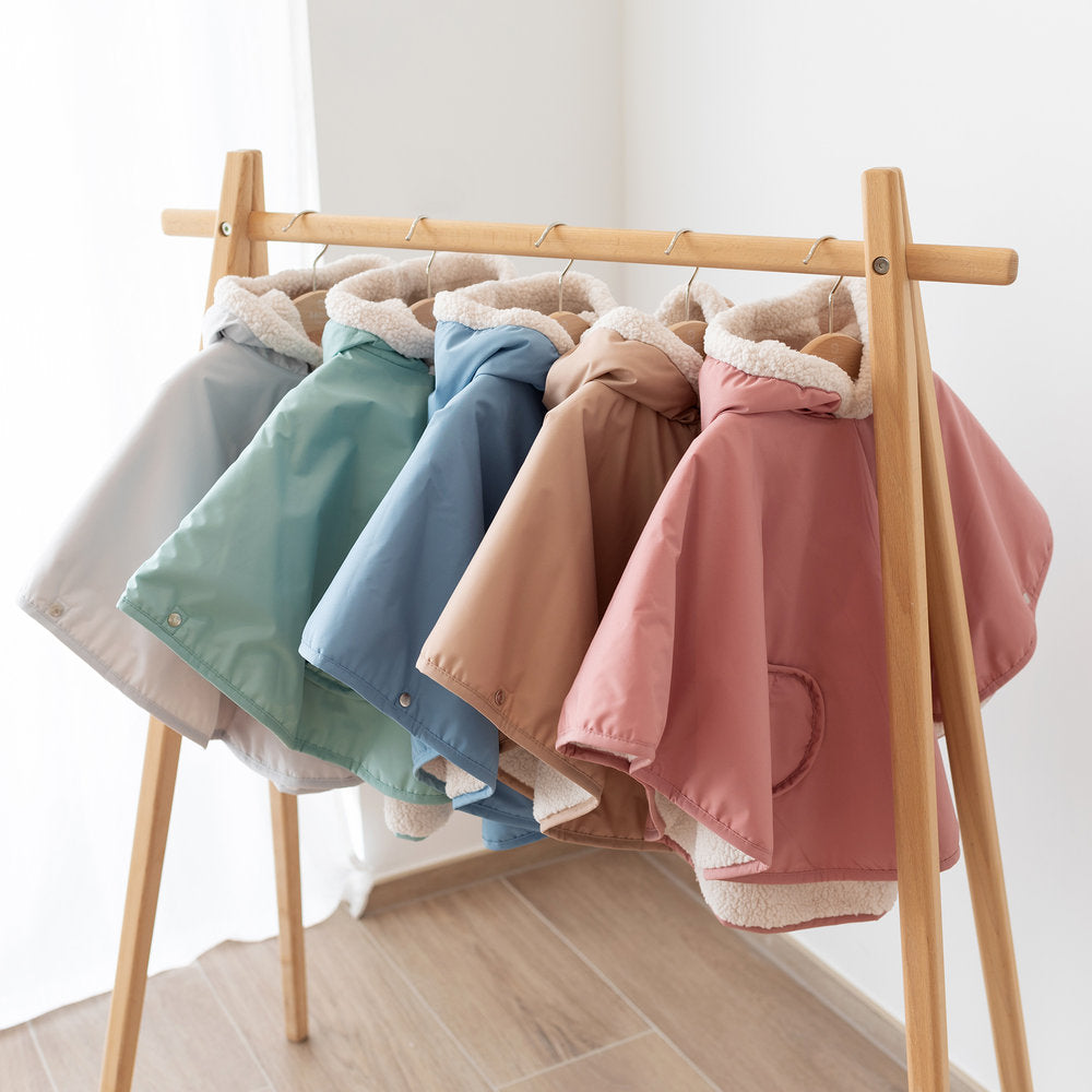 Bemini Poncho de voyage Teddy & Coated Waterproof Natural
