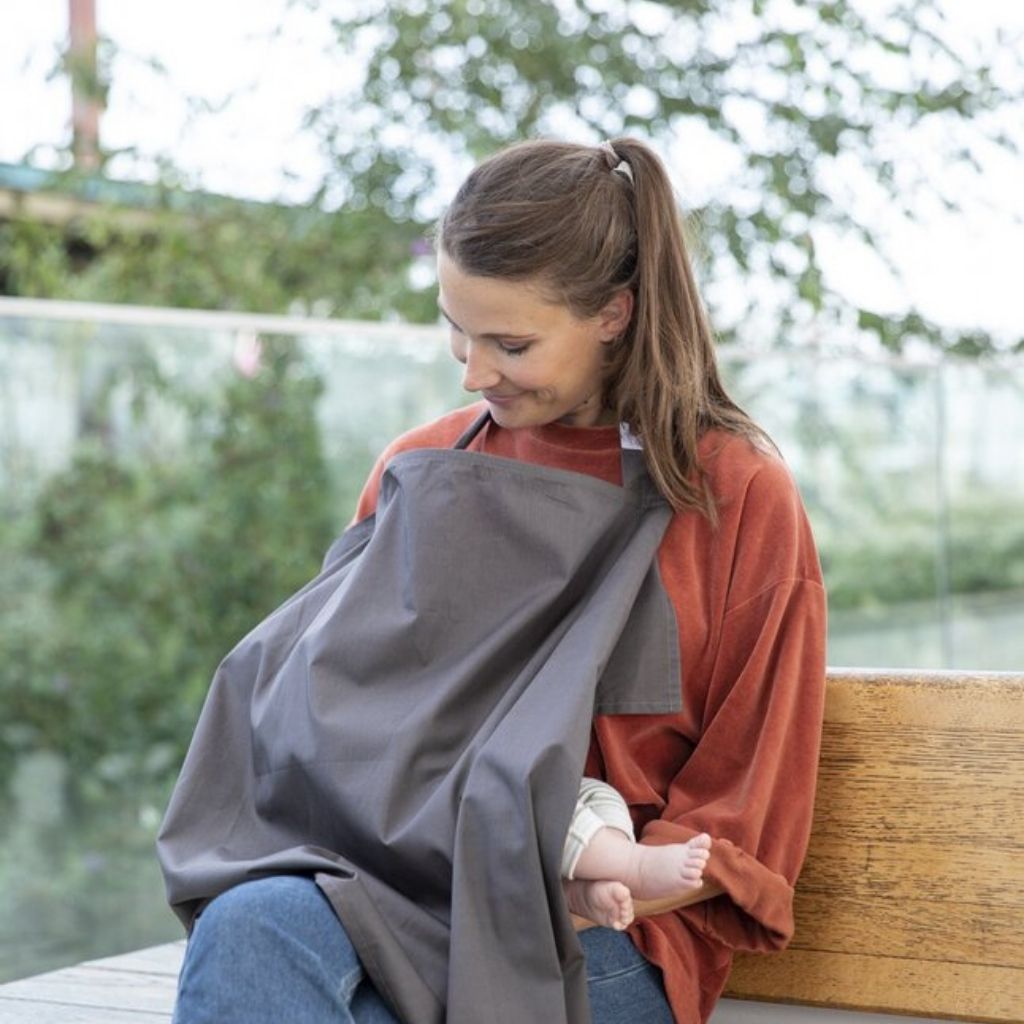 Baby on the Move Châle/écharpe d'allaitement Nursing Cocoon Epic Grey