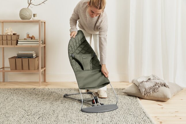 BabyBjörn Relax Bliss Classic Quilt donkergroen