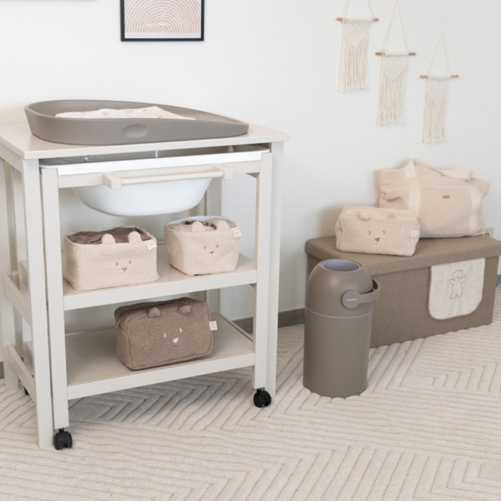 Pericles Table à langer + bain Lola Beige Dune