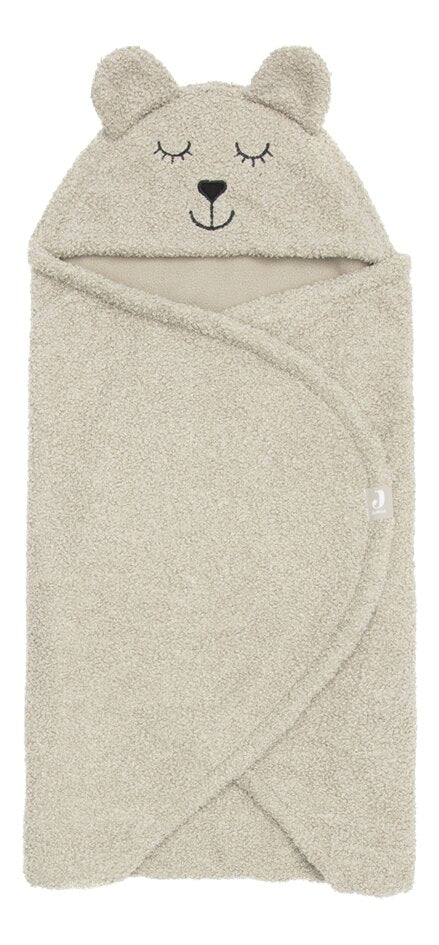 Jollein Couverture enveloppante Bear Boucle Olive Green