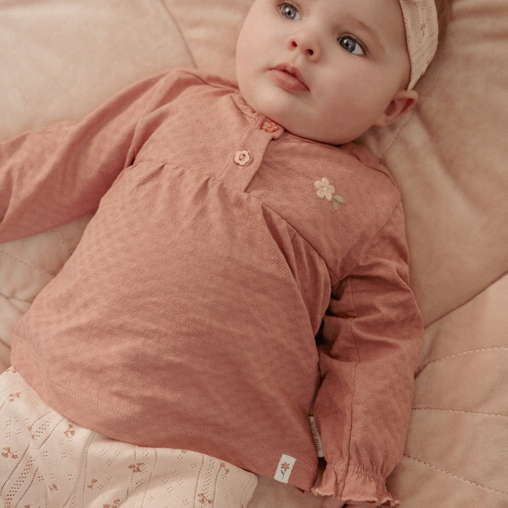 Little Dutch T-shirt met lange mouwen Fairy Garden Pink Blush