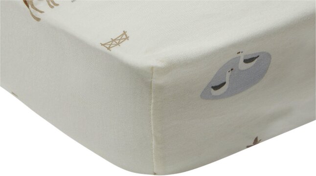 Jollein Drap-housse pour berceau Farm