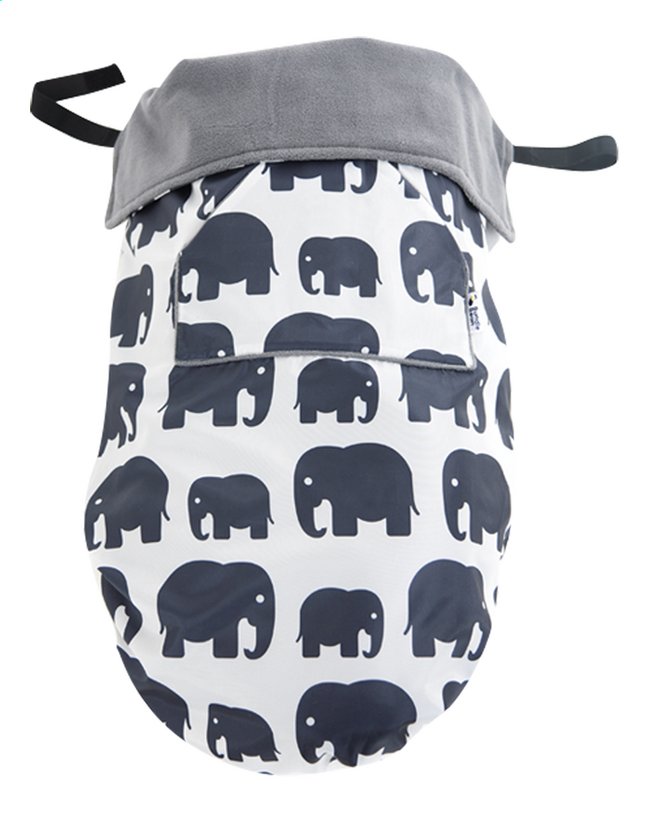 Bundle Bean Couverture multifonction grey elephants