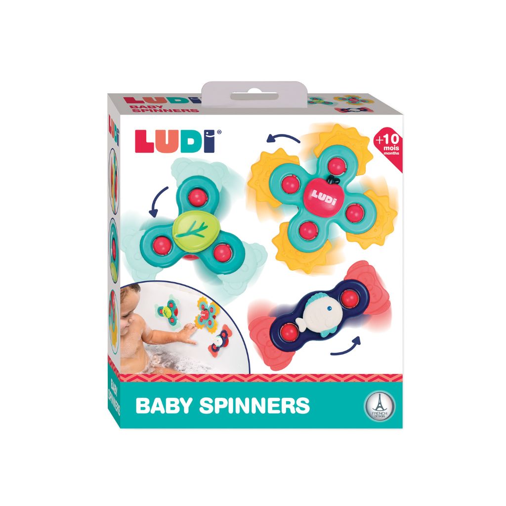 Ludi Baby Spinners met zuignap