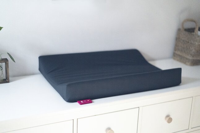 Wumby Matelas à langer chauffant anthracite