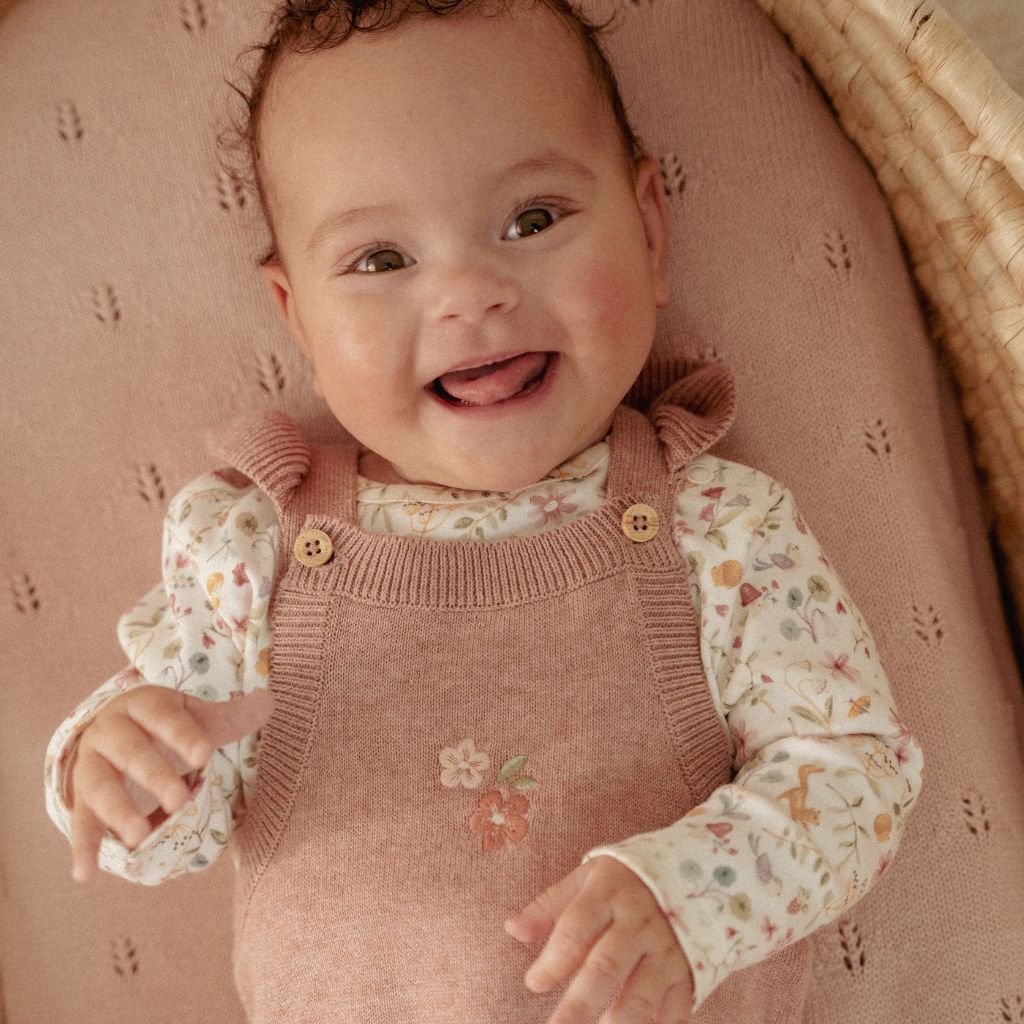 Little Dutch T-shirt met lange mouwen Fairy Garden White