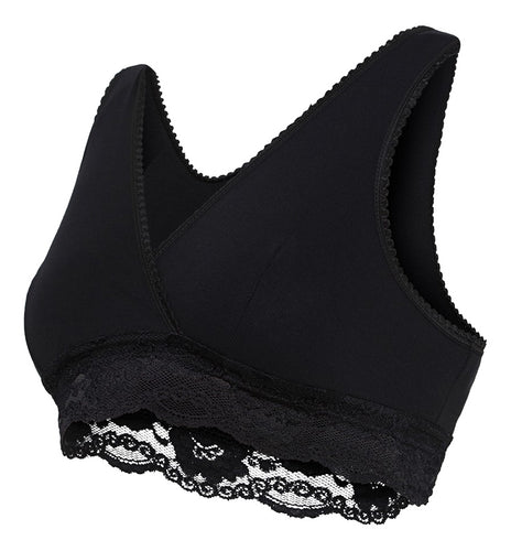 Carriwell Soutien-gorge de nuit et d'allaitement Crossover Black
