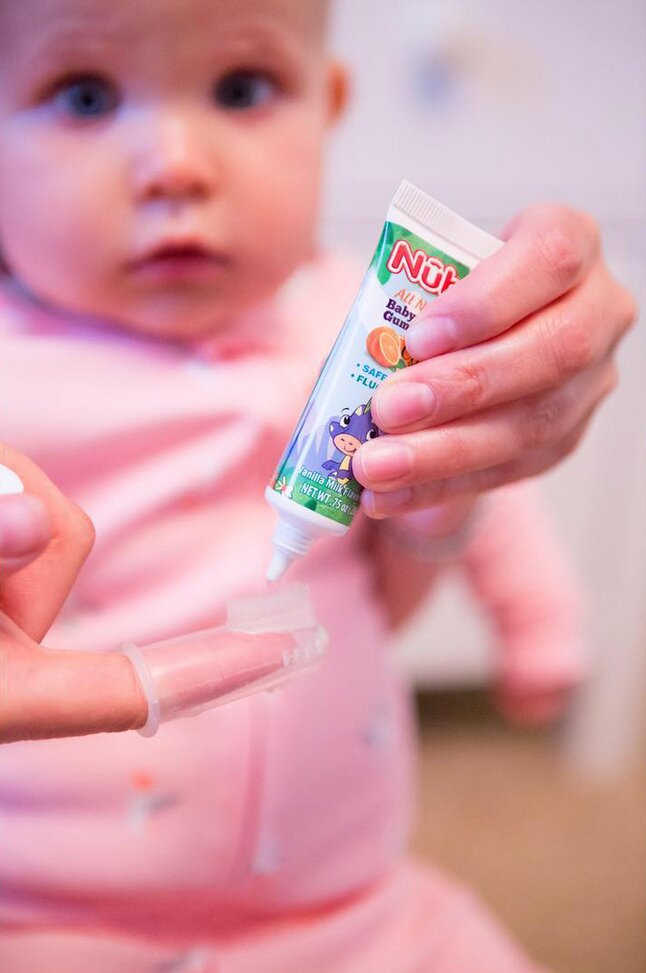 Nûby Brosse à dents de doigt