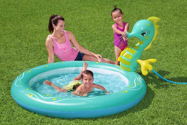 Bestway Piscine pour bébé Seahorse Sprinkler