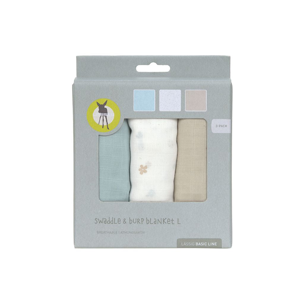 Lässig Essuie tetra Floral - 3 pièces