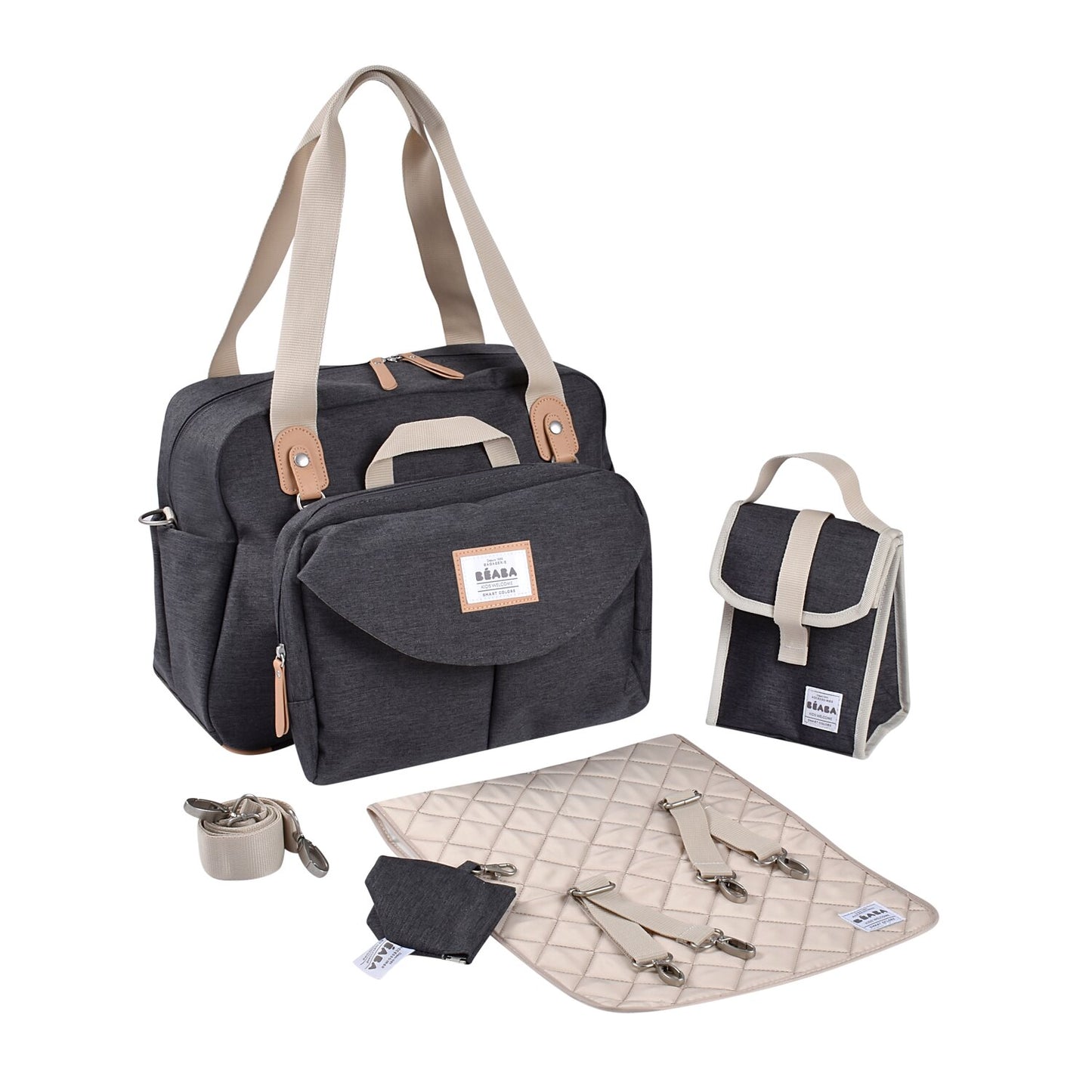 Béaba Sac à langer Genève II gris