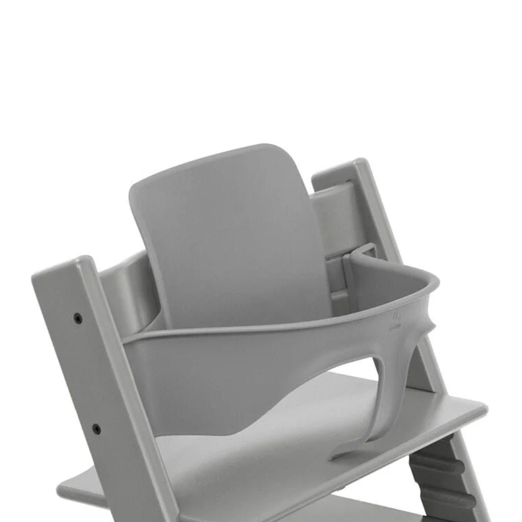 Stokke® Eetstoel Tripp Trapp® + Baby Set² + eettablet Storm Grey