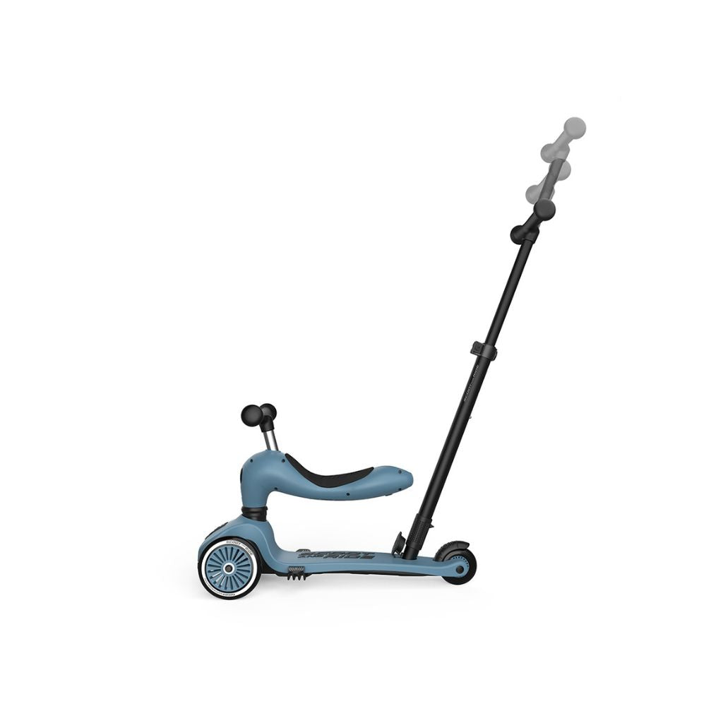 Scoot and Ride Loopfiets Highwaykick 1 Push & Go Steel