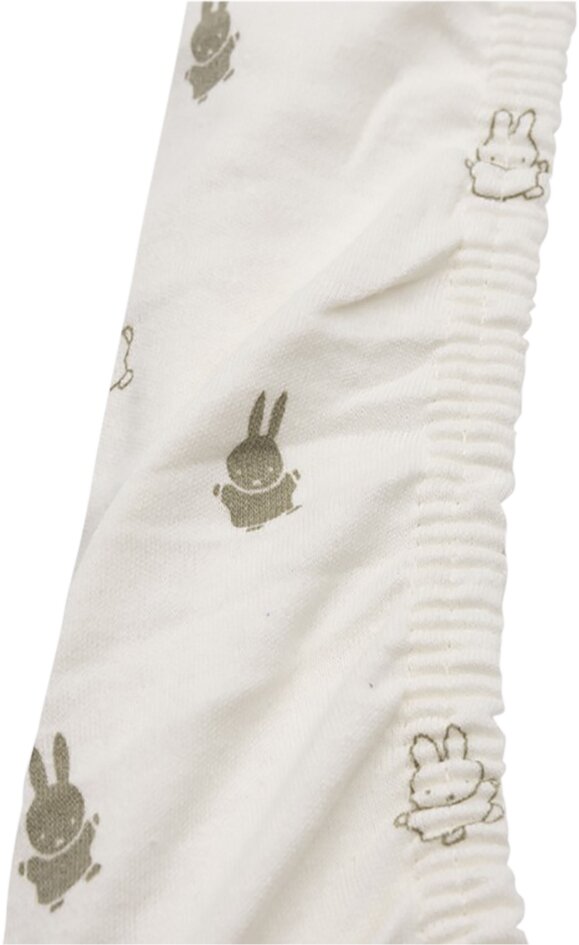 Jollein Housse pour matelas à langer Miffy Olive Green
