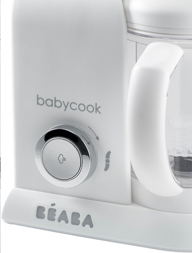 Béaba Stoomkoker-mixer Babycook Solo wit/zilver