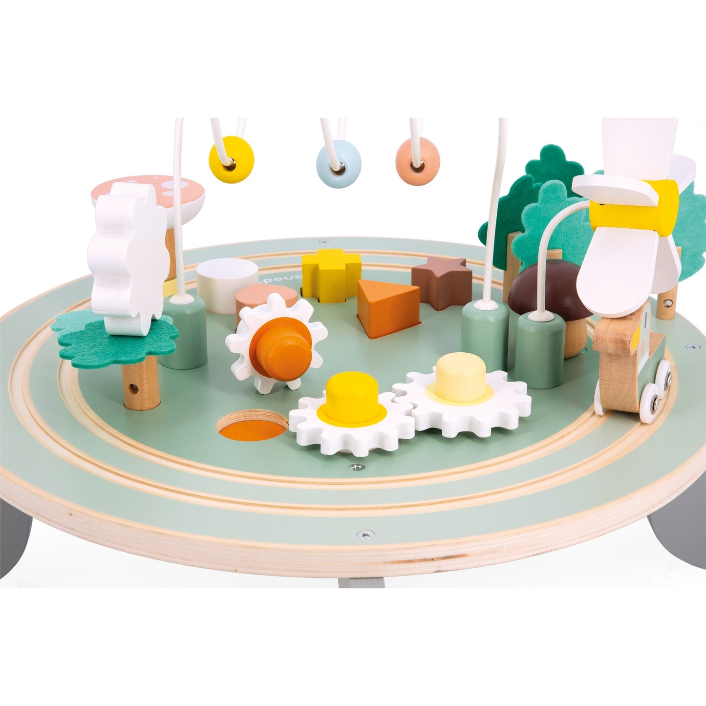 Janod Table d'activités en bois Le Jardin