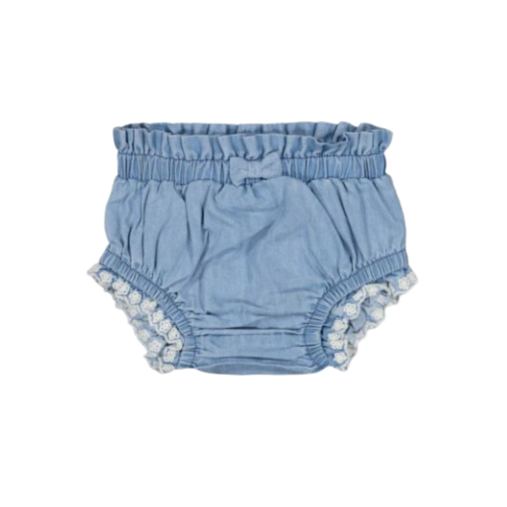 Feetje Jurk + slip - Summer Denims m 74 l blue denim Meisjes