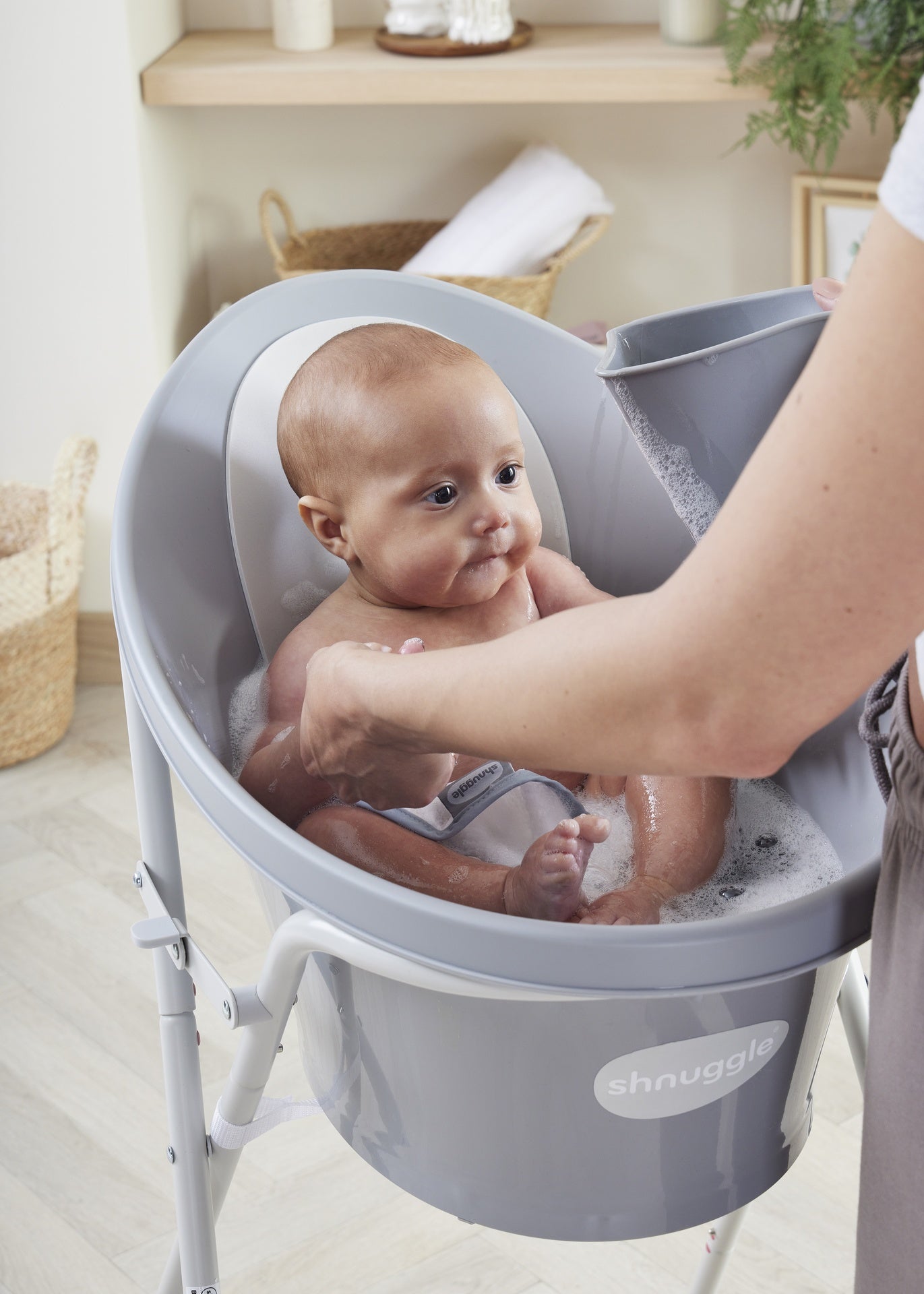 Shnuggle Badje Pebble Grey