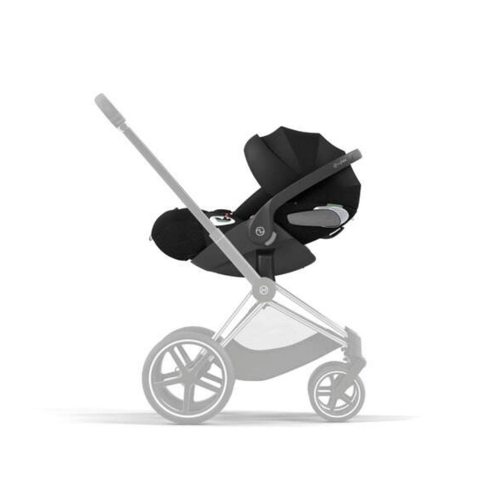 Cybex Draagbare autostoel Cloud T Groep 0+ i-Size Sepia Black