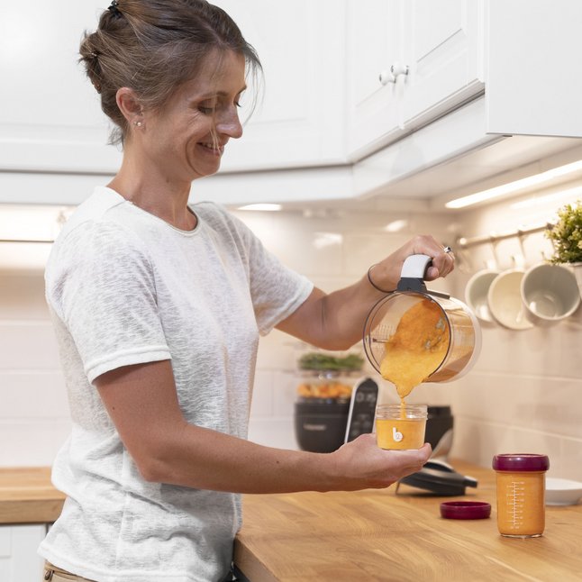 Babymoov 4 pots de conservation 240 ml