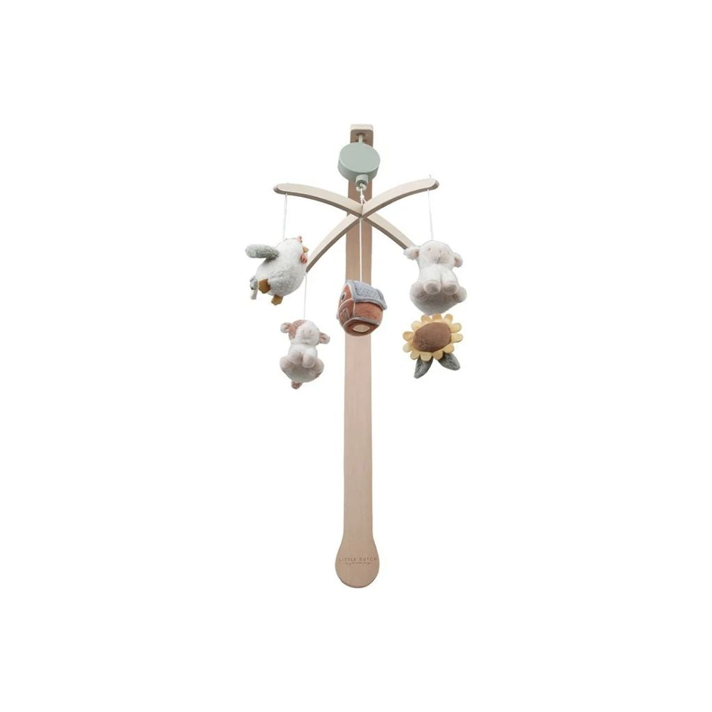 Little Dutch Mobiel met muziek Little Farm