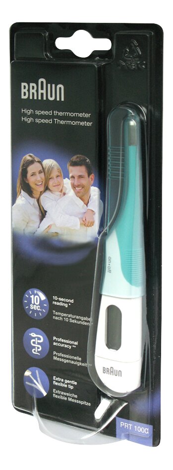 Braun Thermomètre médical numérique PRT1000