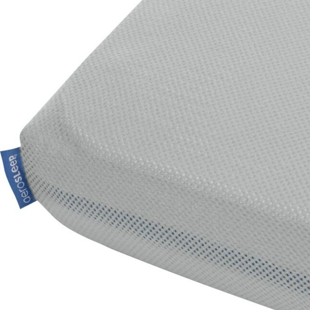 AeroSleep Drap-housse pour lit gris clair Lg 60 x L 120 cm