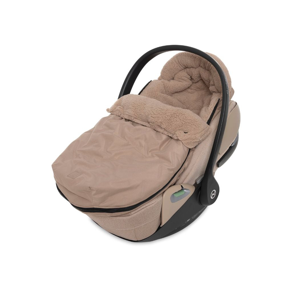 Jollein Chancelière groupe 0+ harnais 3/5 points Embossed Milky Coffee