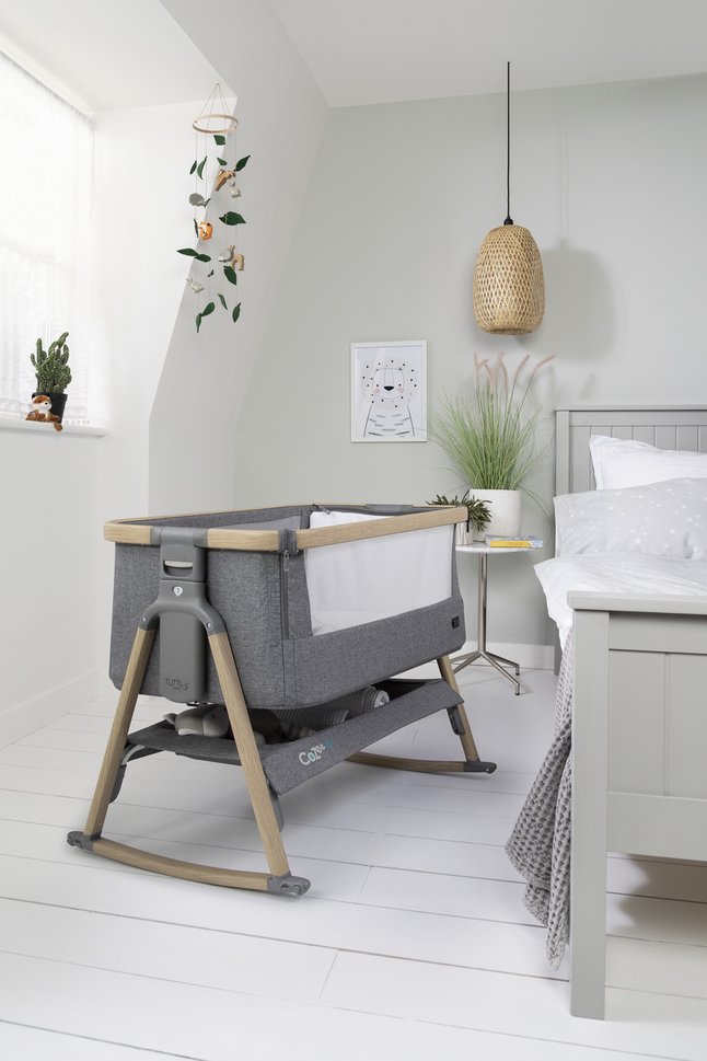 Tutti Bambini Schommelstang Wieg CoZee houtlook