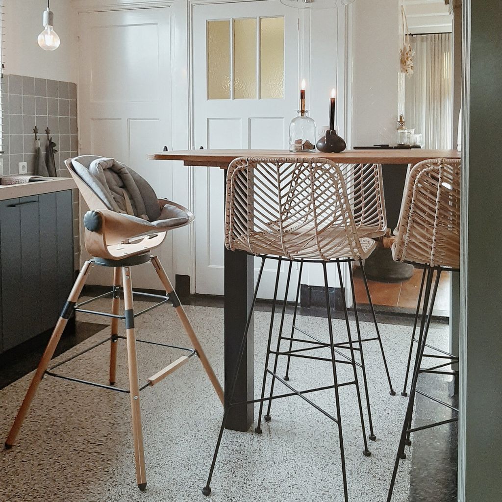 Childhome Verkleinkussen voor newborn seat Jersey pastelgrijs