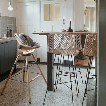 Childhome Verkleinkussen voor newborn seat Jersey pastelgrijs