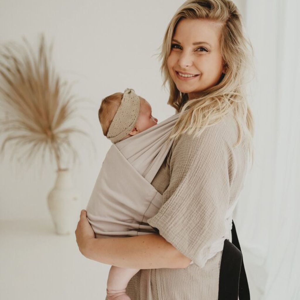 Babylonia Draagdoek Tricot-Easy Warm Sand