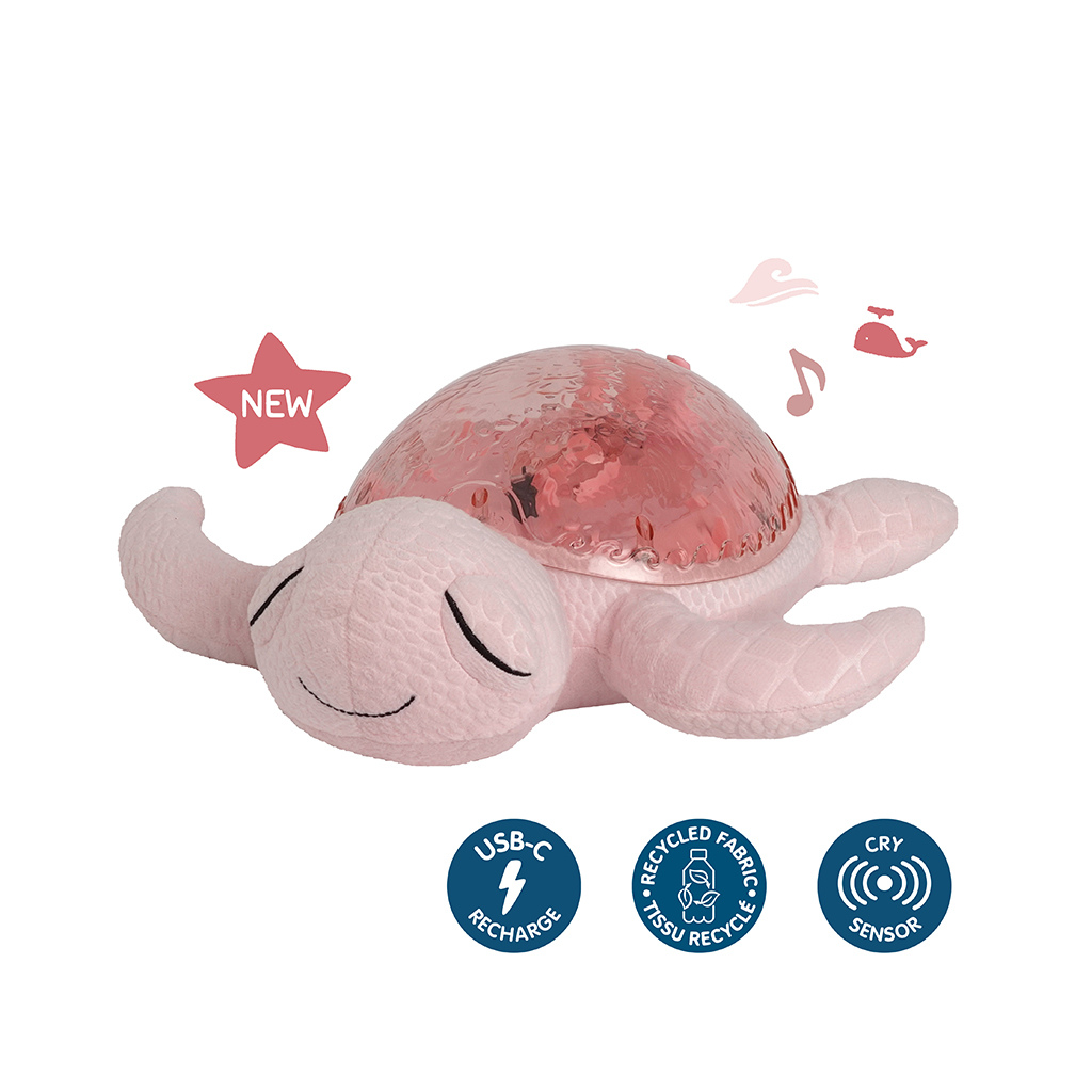 Cloud B Nachtlampje/projector Tranquil Turtle™ Pink