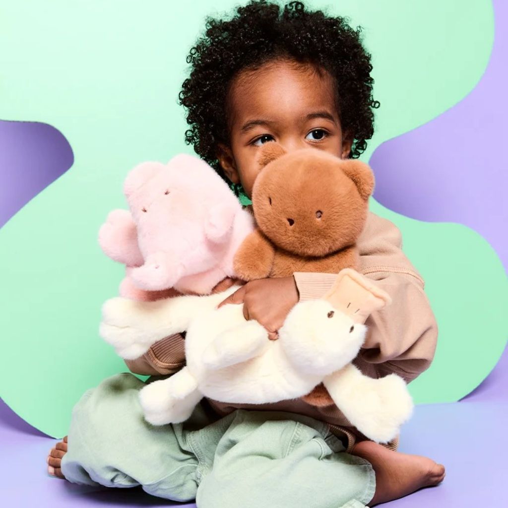 MIFFY Peluche Chaps Paddy Cochon Rose ECO - 25 cm