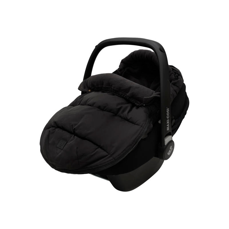 Jollein Voetenzak voor draagbare autostoel groep 0+ Puffed zwart