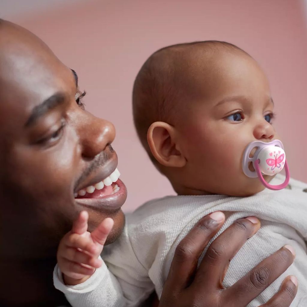 Philips AVENT Fopspeen 0 - 6 maanden Ultra Air Happy Range Girl - 2 stuks