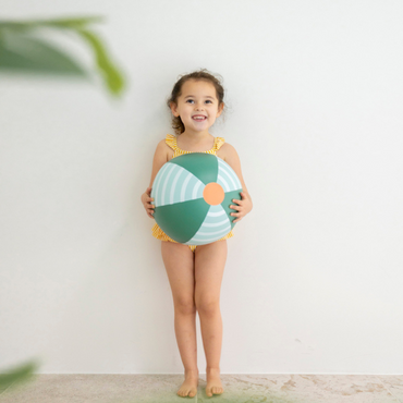 Beach ball 30cm - Garden green