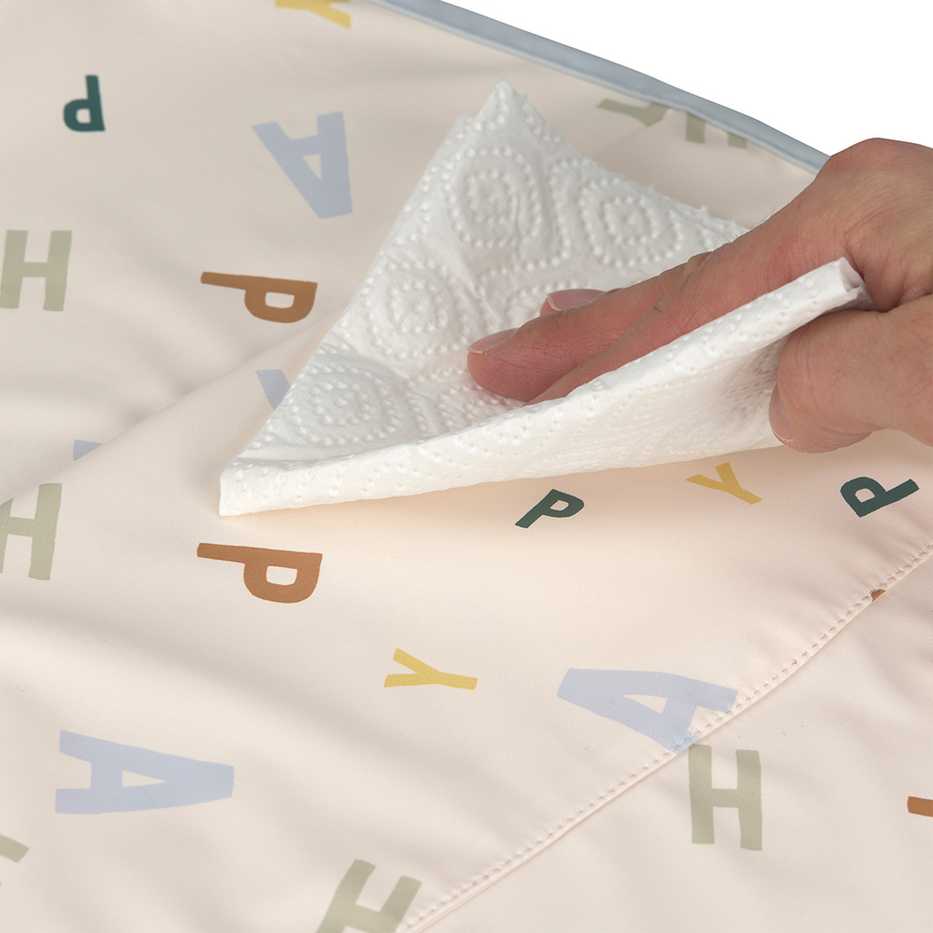 Lässig Bavoir Happy Fruits Light blue