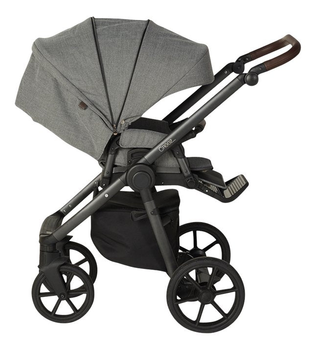Quax Poussette 3 en 1 Crooz Titanium Grey