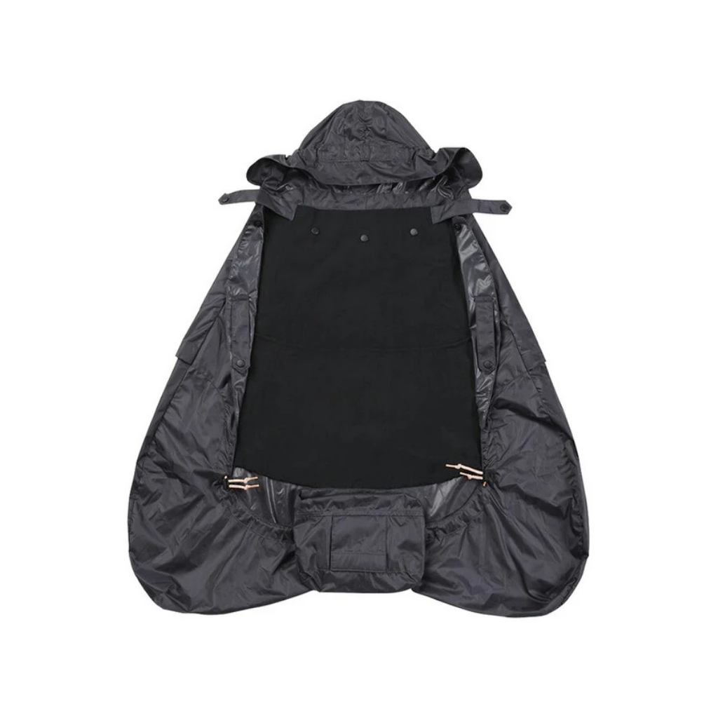 ERGObaby Cape de pluie Rain & Wind Carrier Cover Charcoal